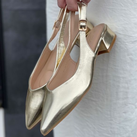 Zapato Puntera Sofia - Oro