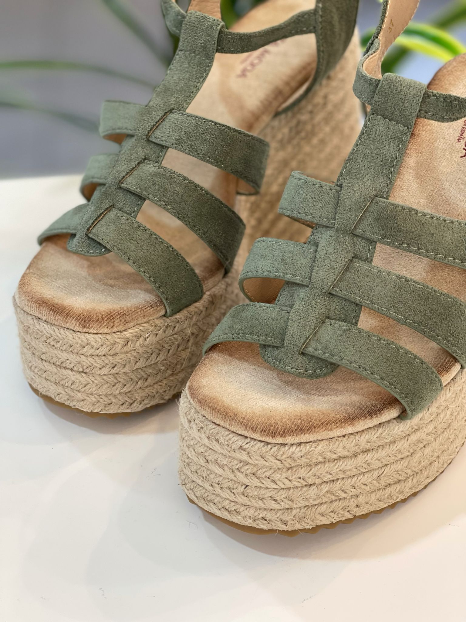 Sandalia Belén - Verde - Imagen 2