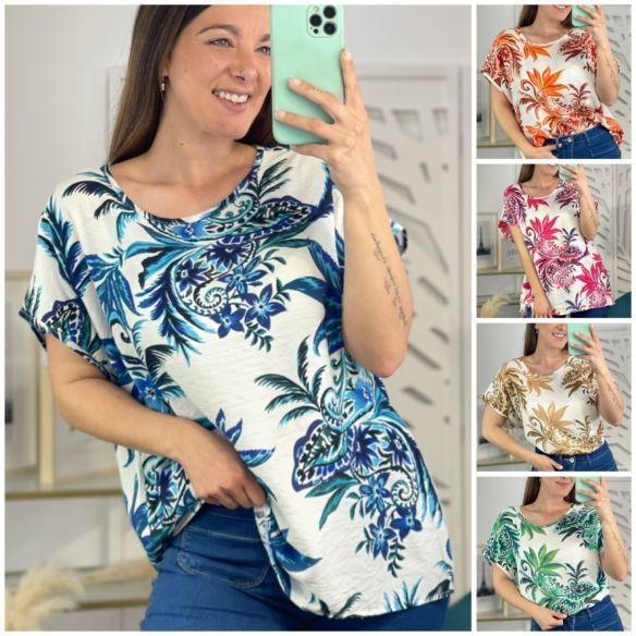Blusa Estampado Flores