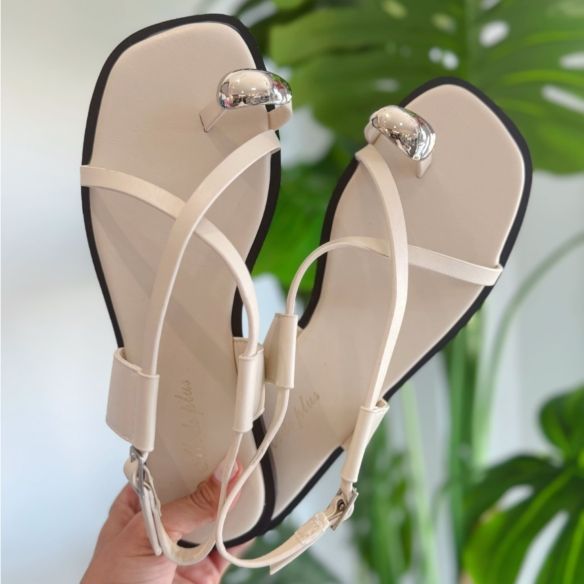 Sandalia Anillo - Beige
