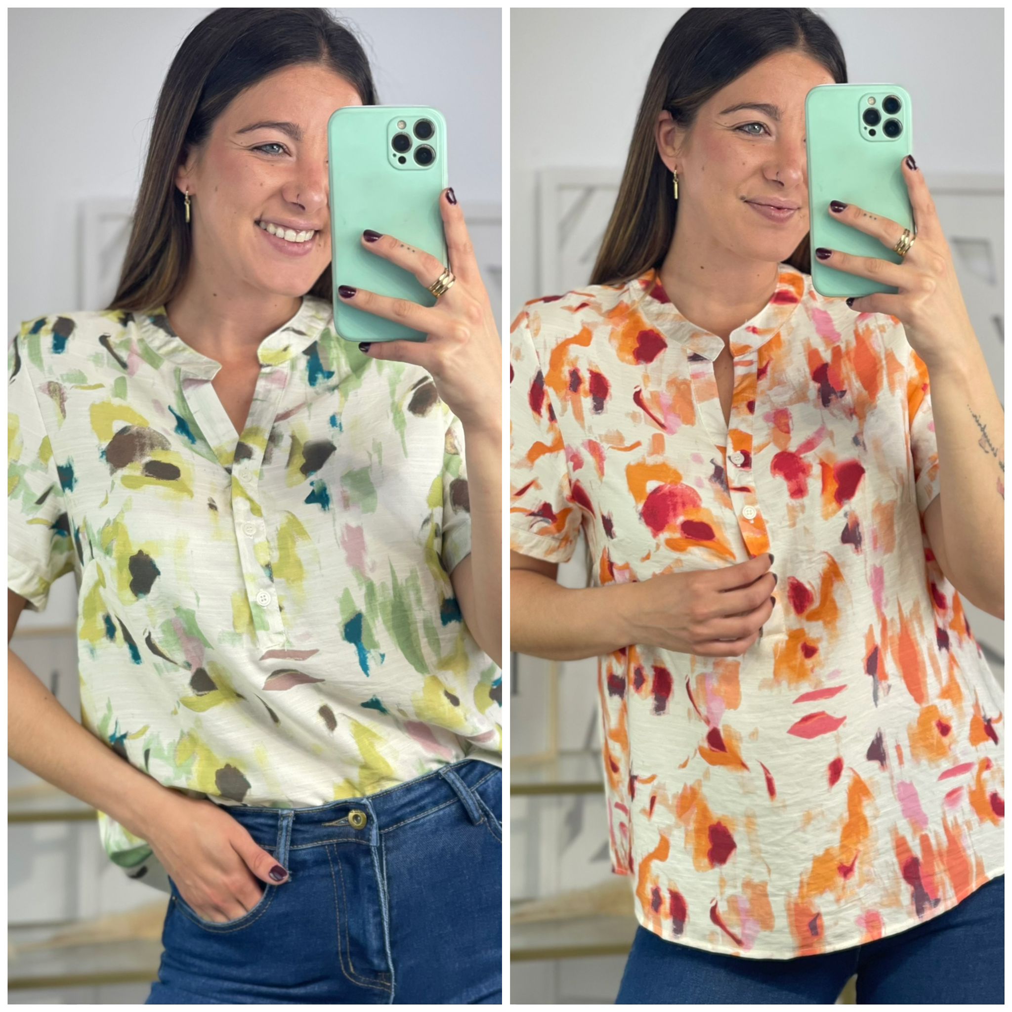Blusa Estampada Alicia