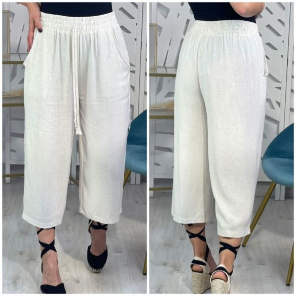 Pantalón Lino pirata