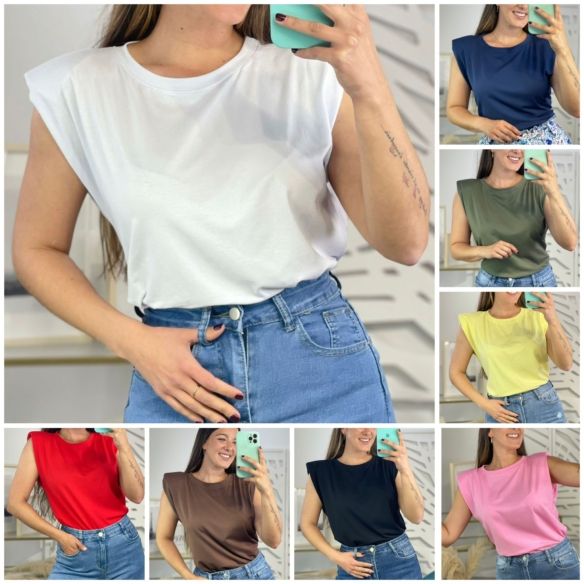 Camiseta Hombreras