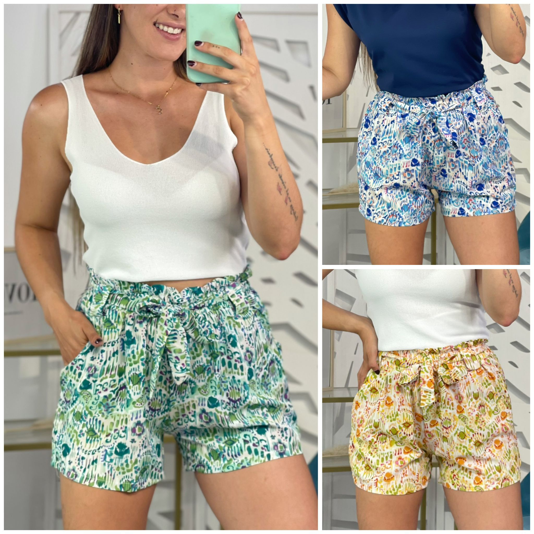 Short Estampado Valle