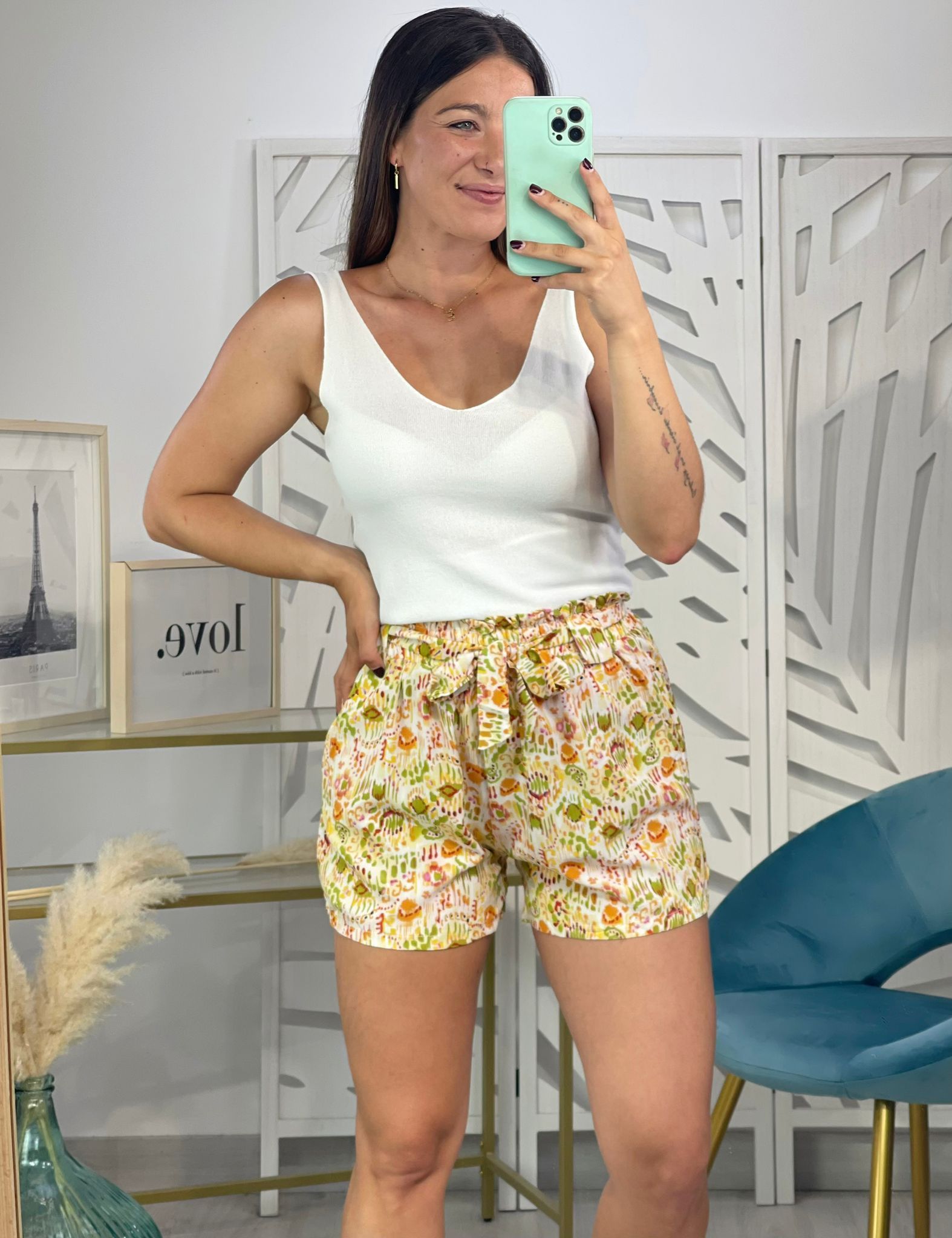 Short Estampado Valle - Imagen 9