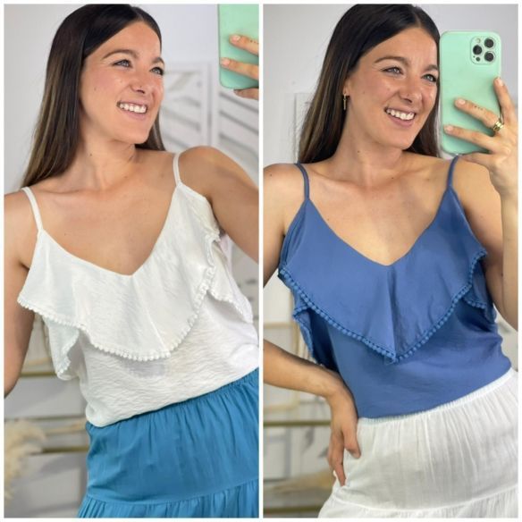 Blusa Volantes Inés