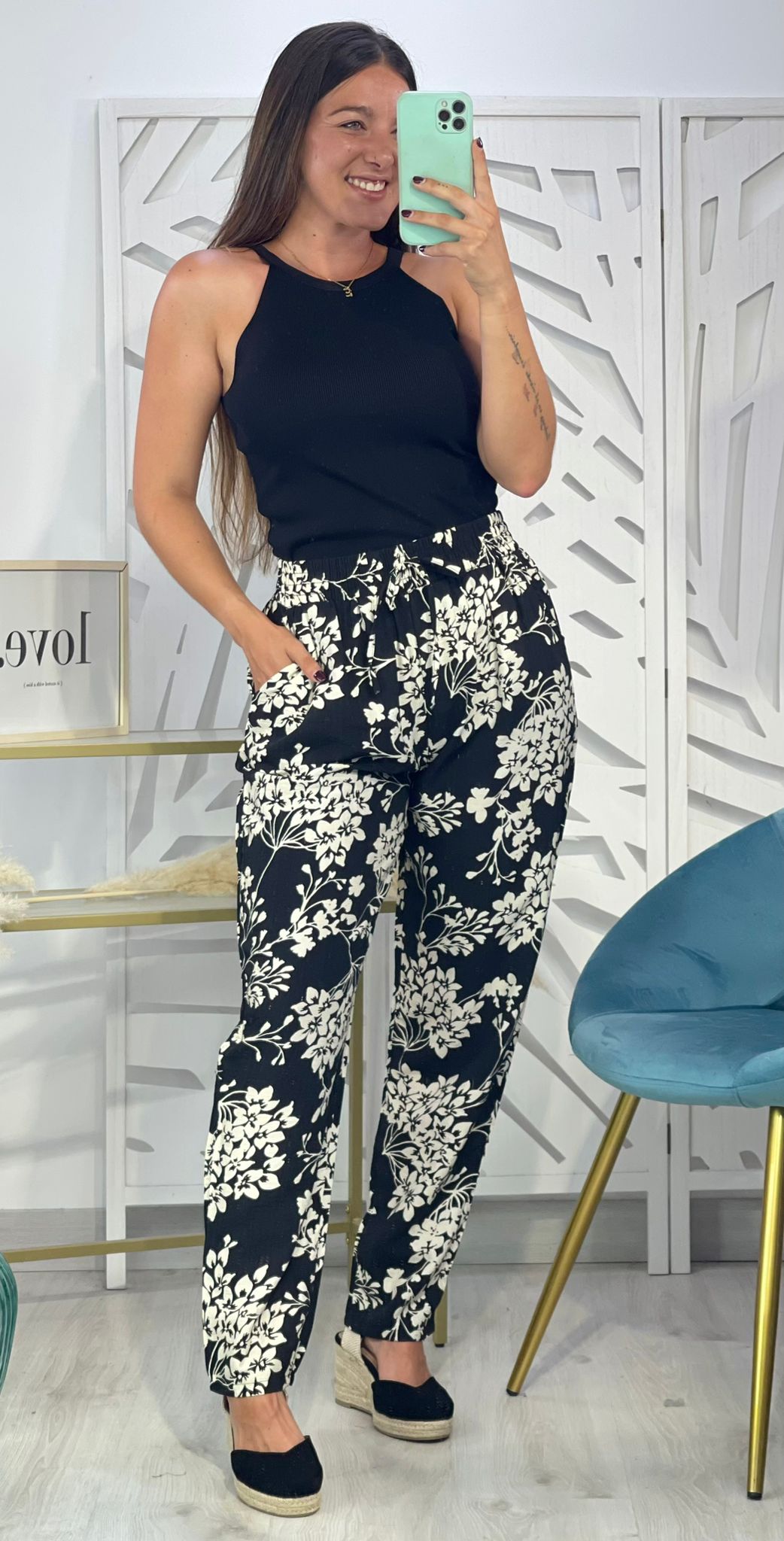 Pantalón Flores Sira - Imagen 7