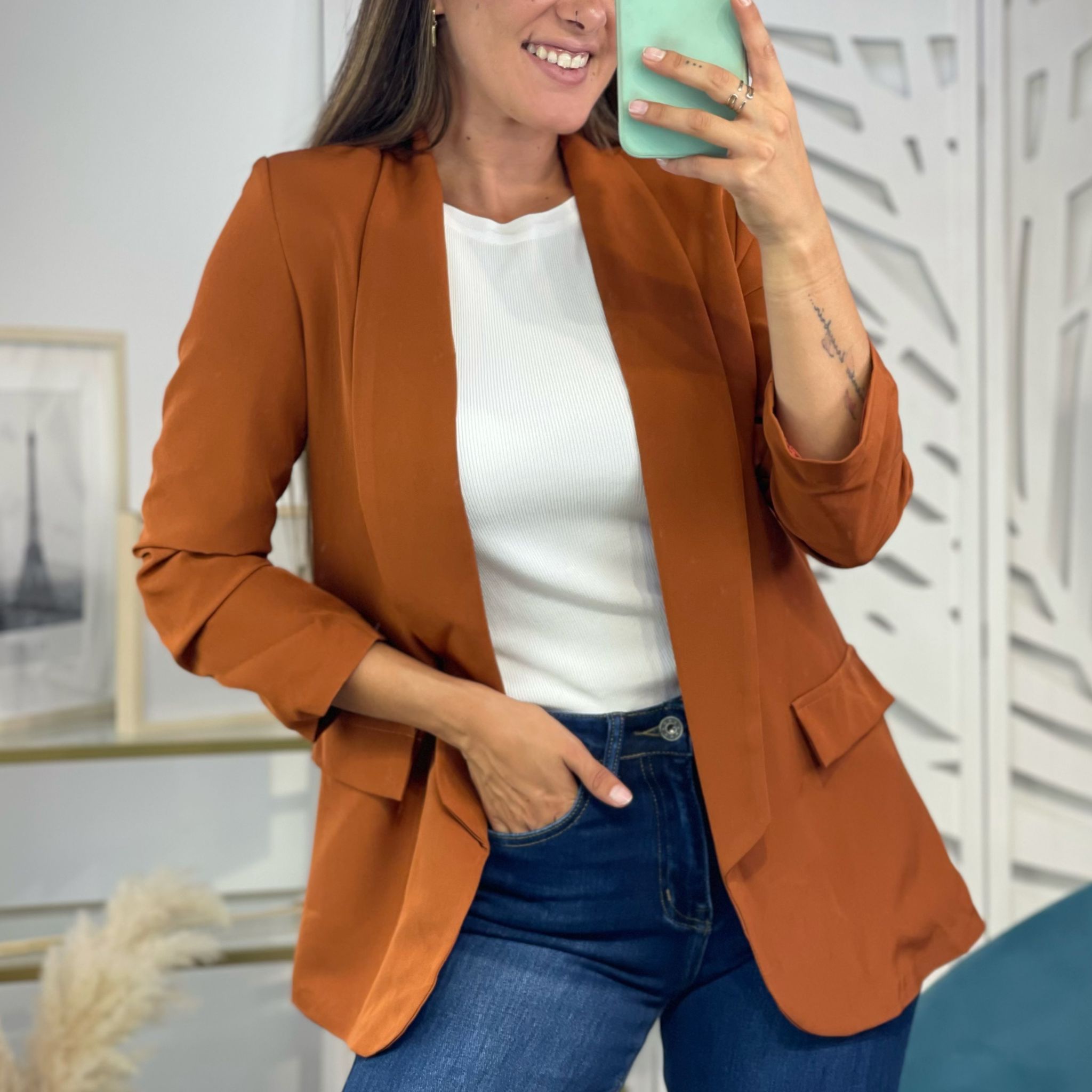 Blazer Manga Recogida - Teja