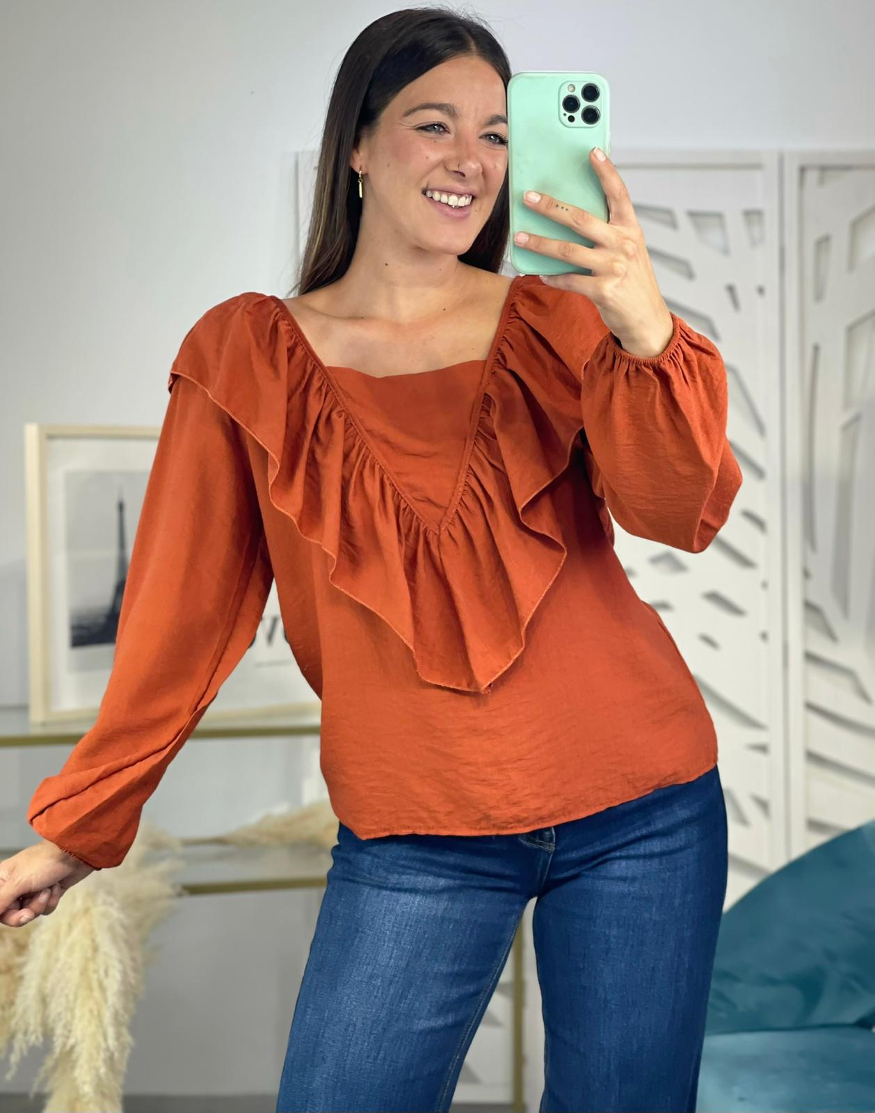 Blusa Volante Pico - Imagen 9