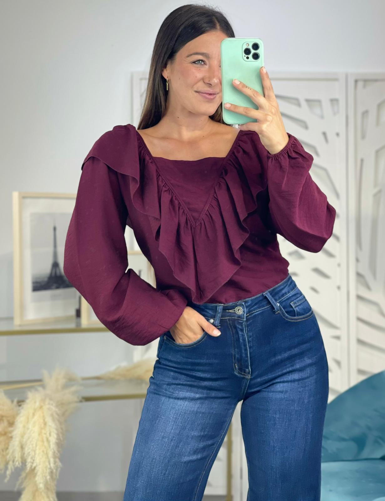 Blusa Volante Pico - Imagen 8