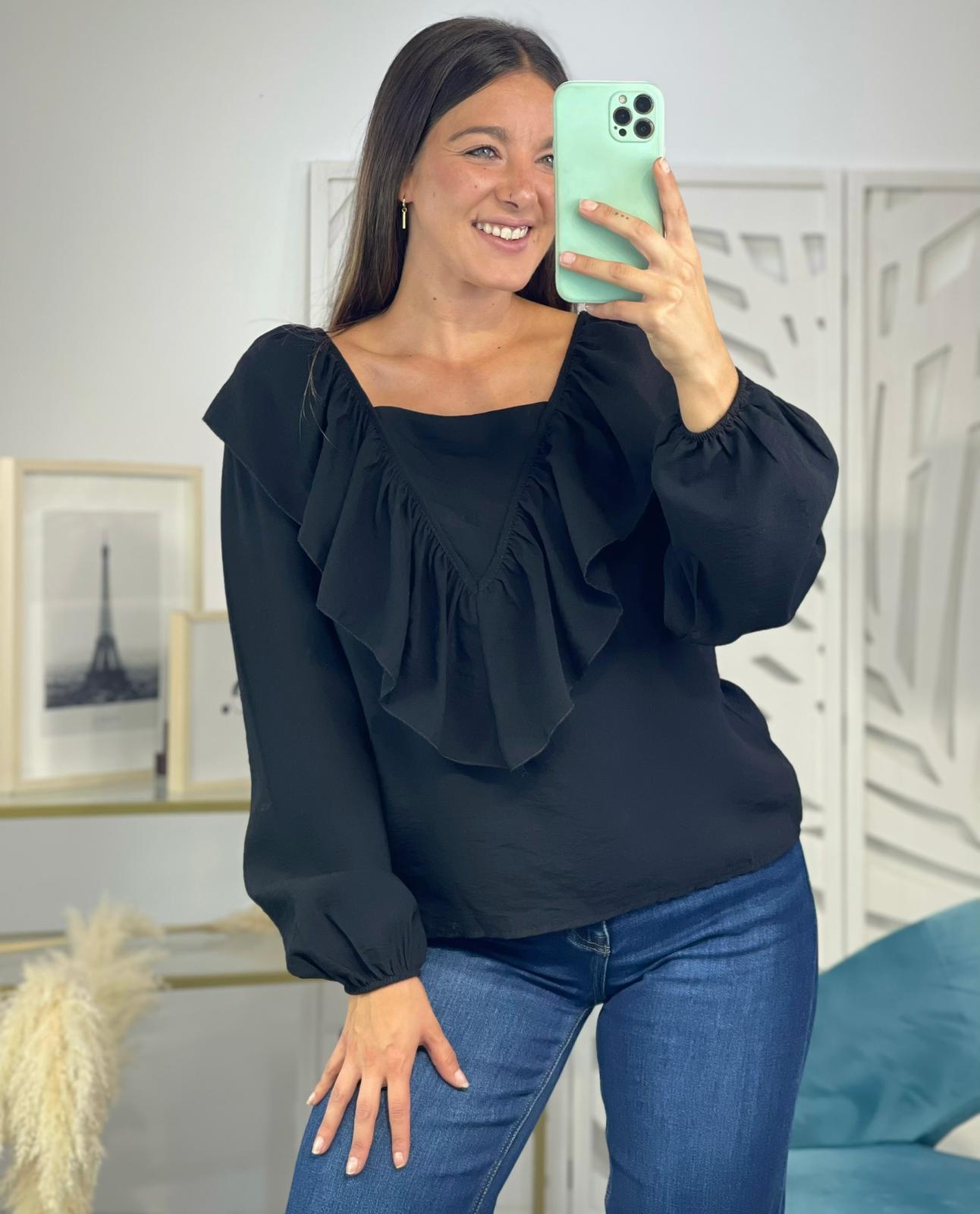Blusa Volante Pico - Imagen 6