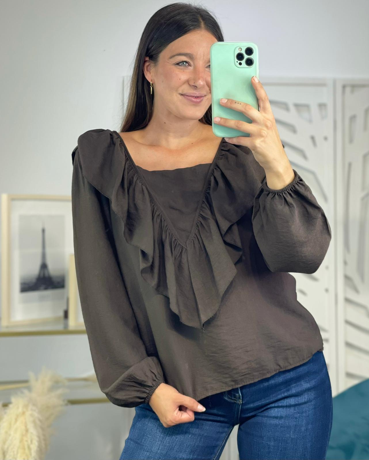 Blusa Volante Pico - Imagen 3
