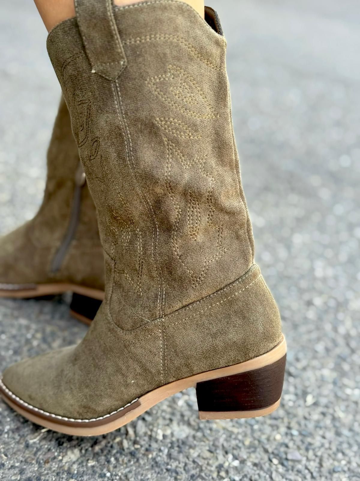 Bota Cowboy Capri - Verde - Imagen 3