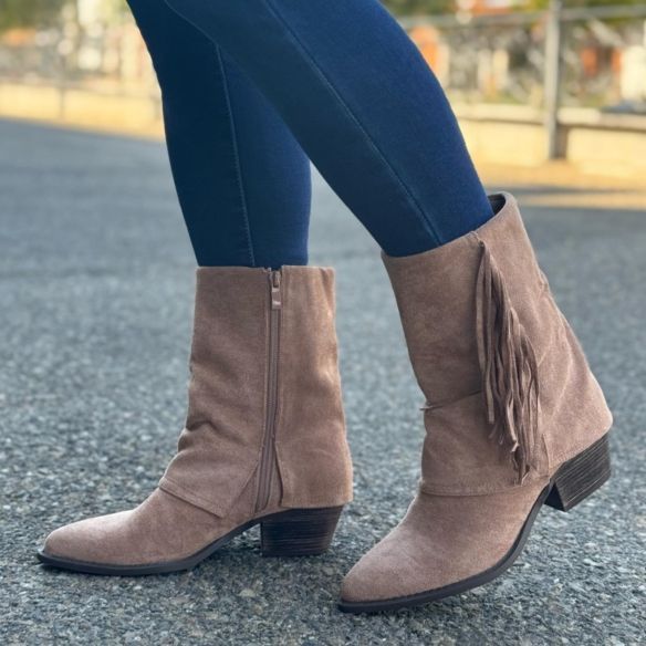 Bota Cowboy Flecos Solapa