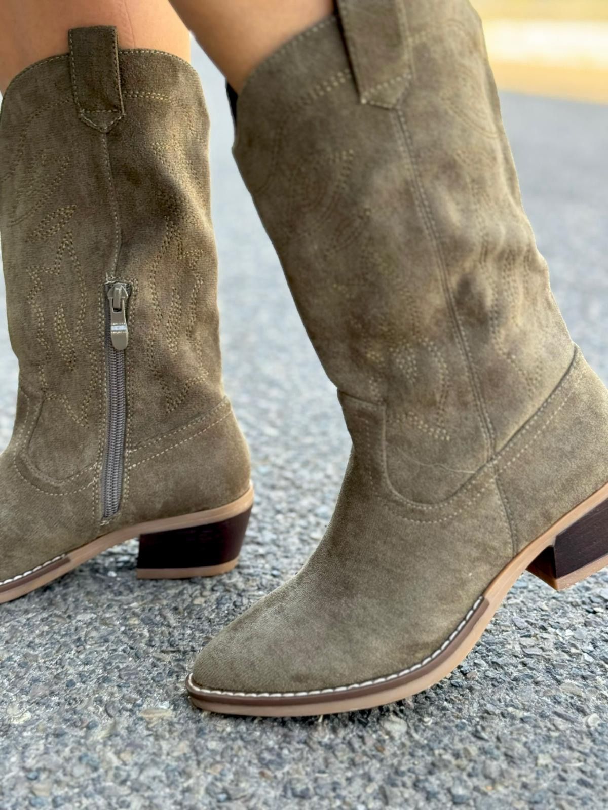 Bota Cowboy Capri - Verde - Imagen 2