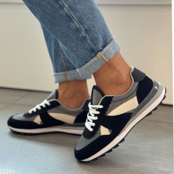 Zapatilla Aurora - Negro