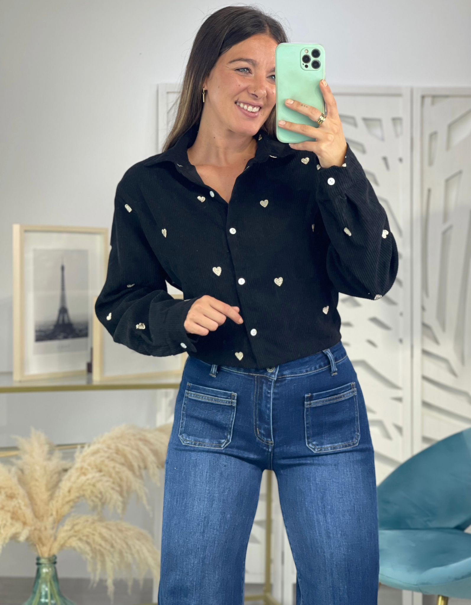 Sobrecamisa Pana Corazones - Imagen 3
