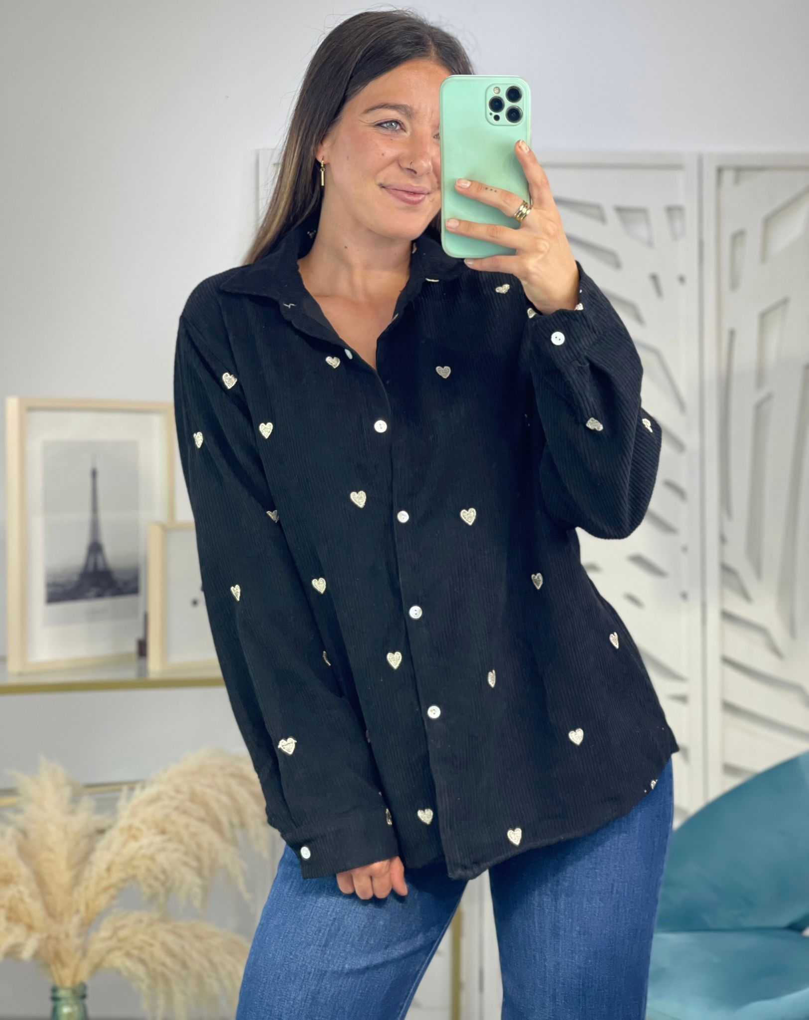 Sobrecamisa Pana Corazones - Imagen 2