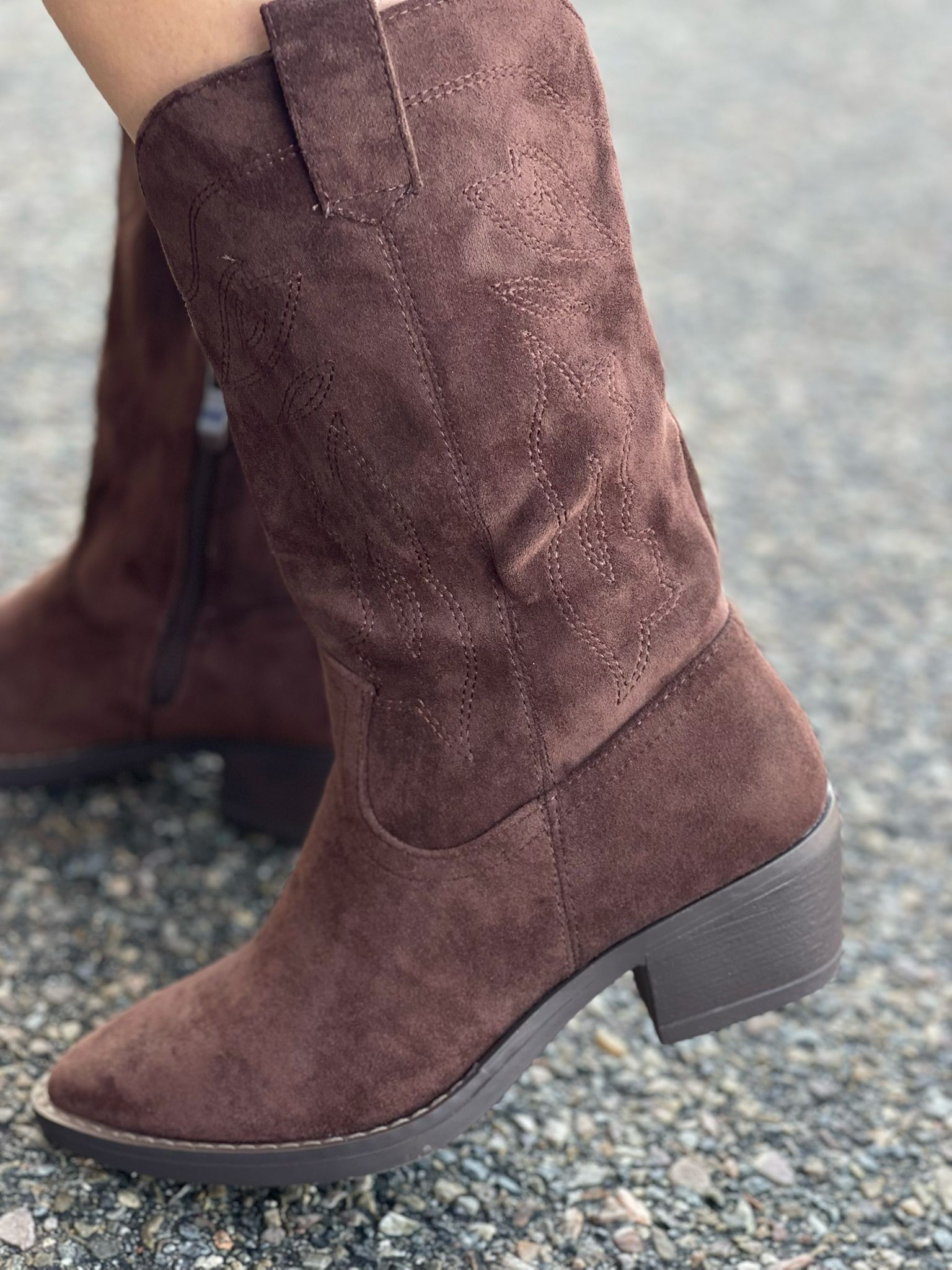 Bota Cowboy Capri - Marrón - Imagen 2