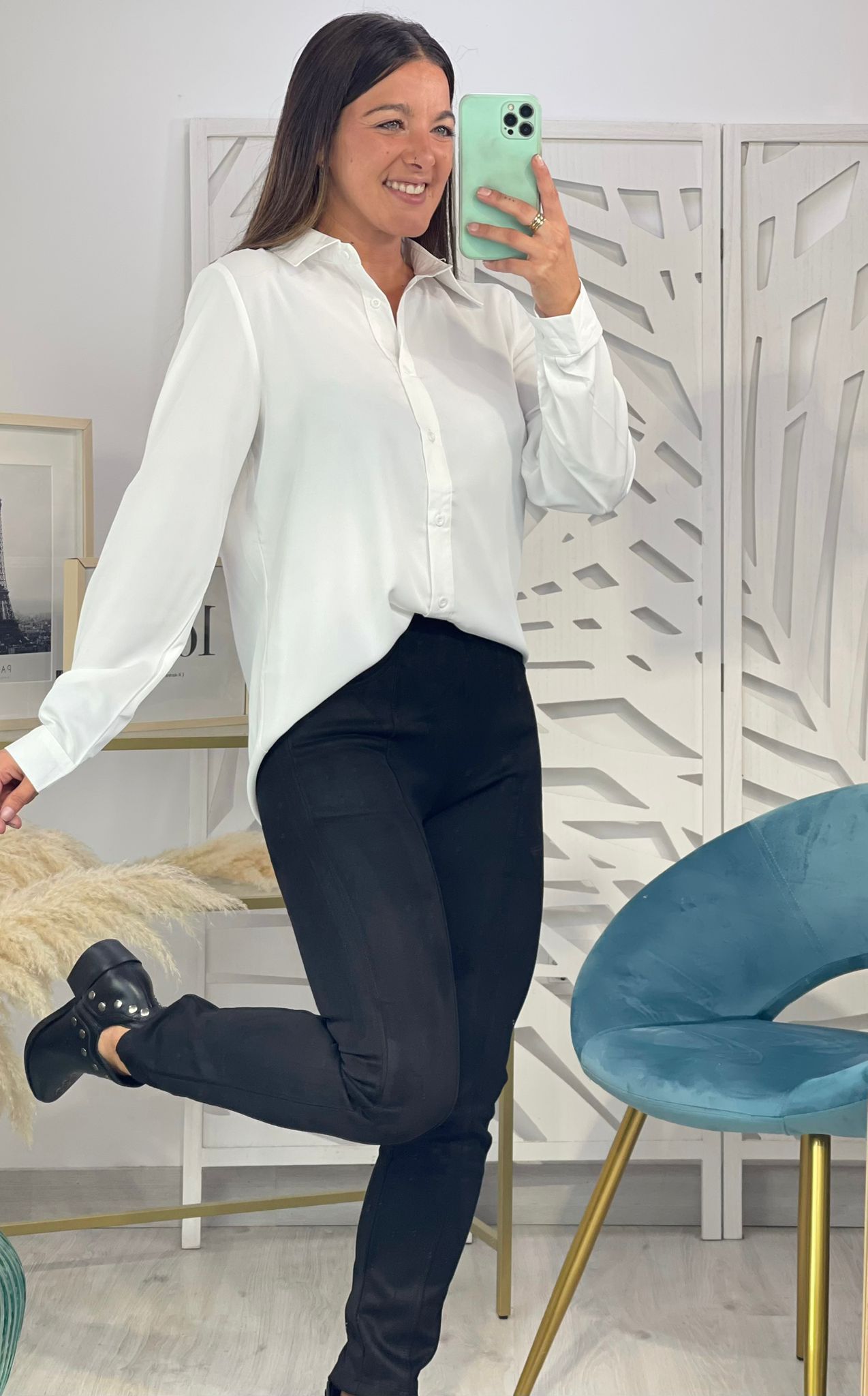 Pantalón Antelina - Negro - Imagen 5
