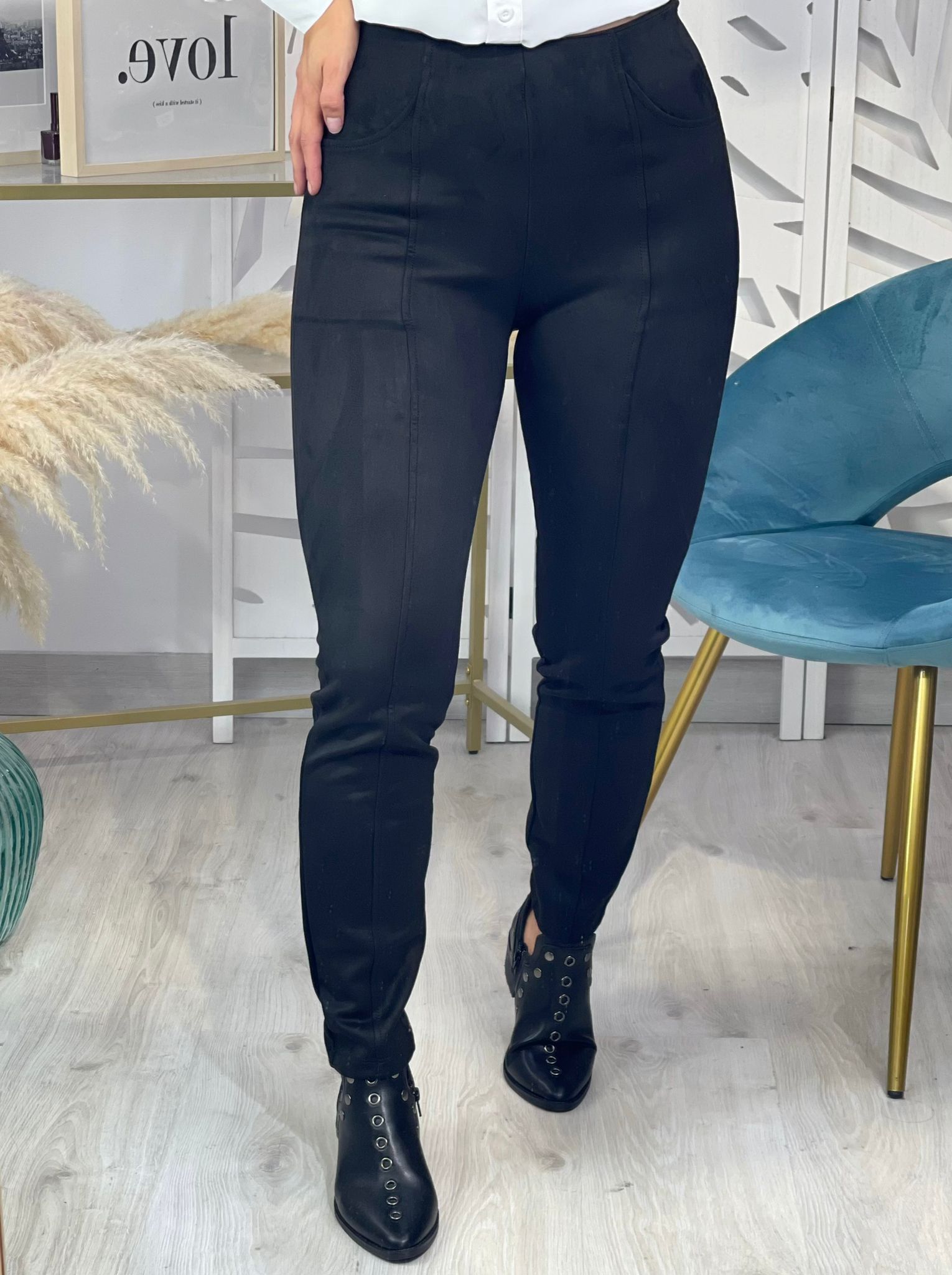 Pantalón Antelina - Negro - Imagen 2