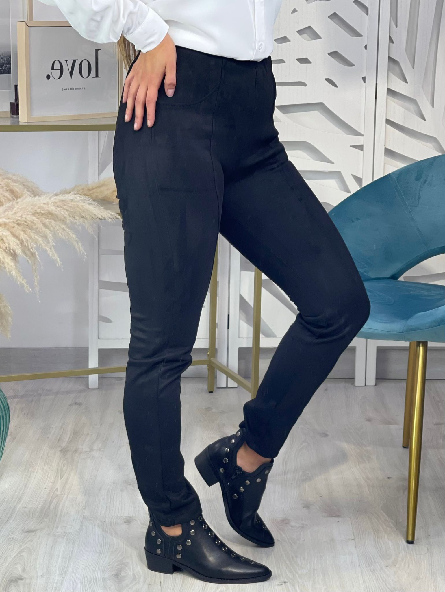 Pantalón Antelina - Negro - Imagen 3