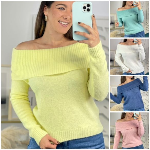 Jersey Cuello Bardot