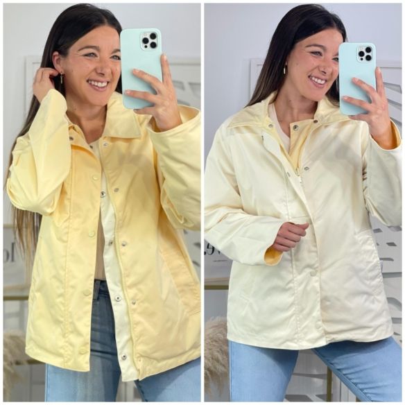 Chaqueta Reversible Julia - Amarilla