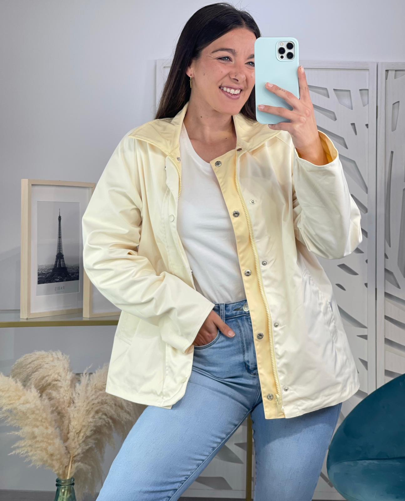Chaqueta Reversible Julia - Amarilla - Imagen 2