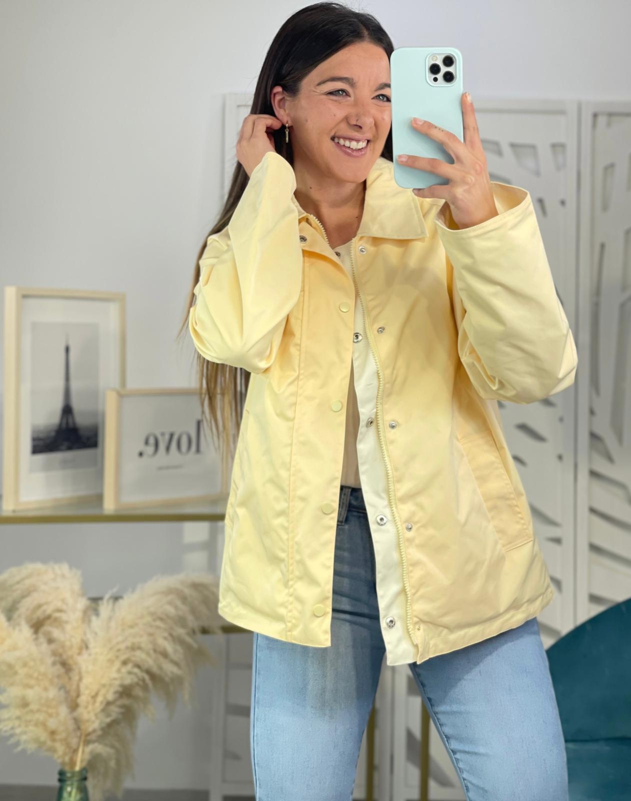 Chaqueta Reversible Julia - Amarilla - Imagen 3