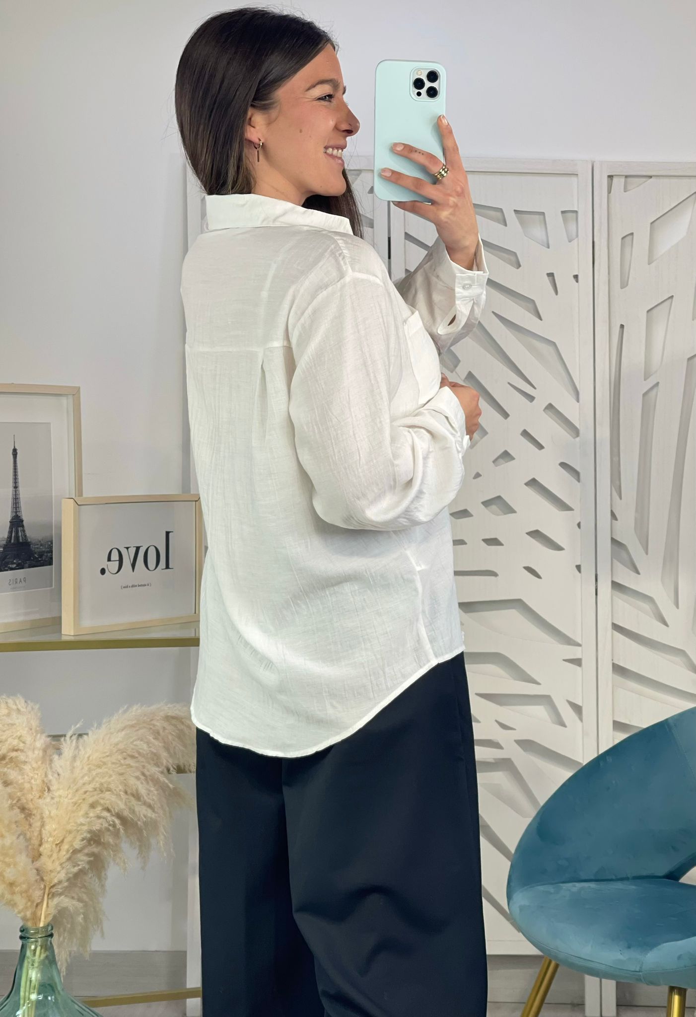 Blusa Cuello Encaje - Imagen 9