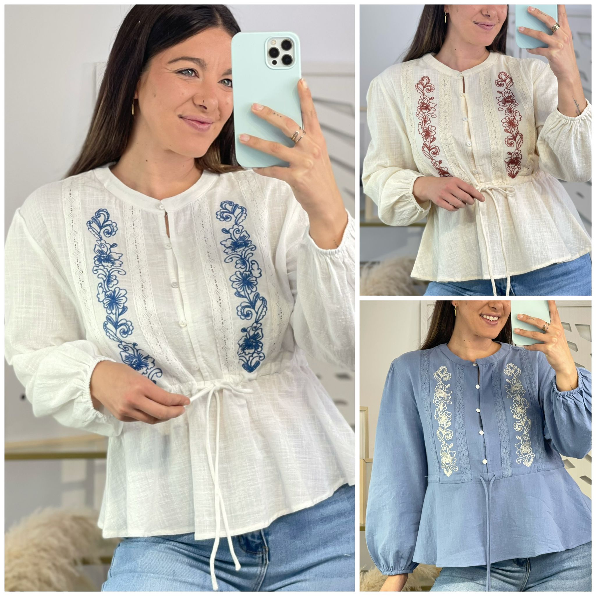Camisa Elsa