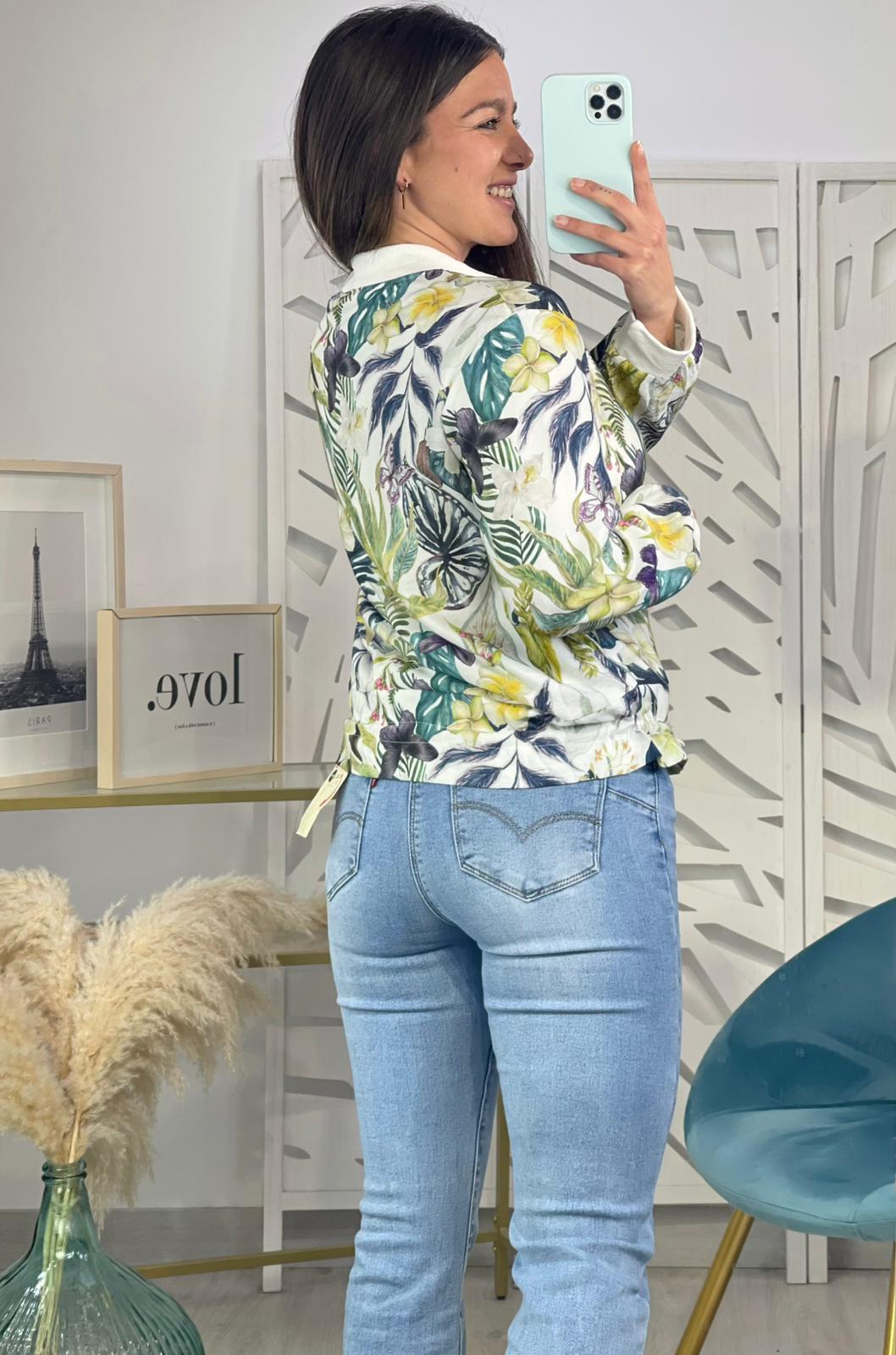Bomber Flores Matilde - Imagen 4