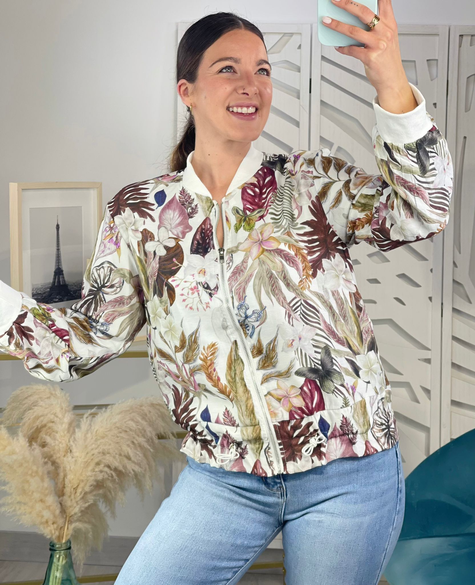 Bomber Flores Matilde - Imagen 5