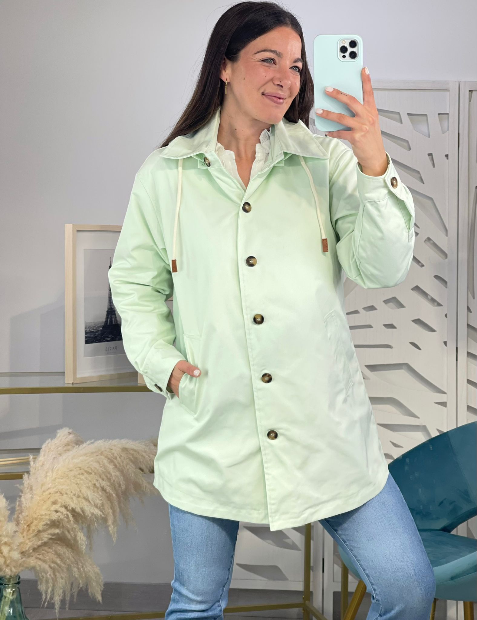 Chaqueta Primavera Verde - Imagen 3