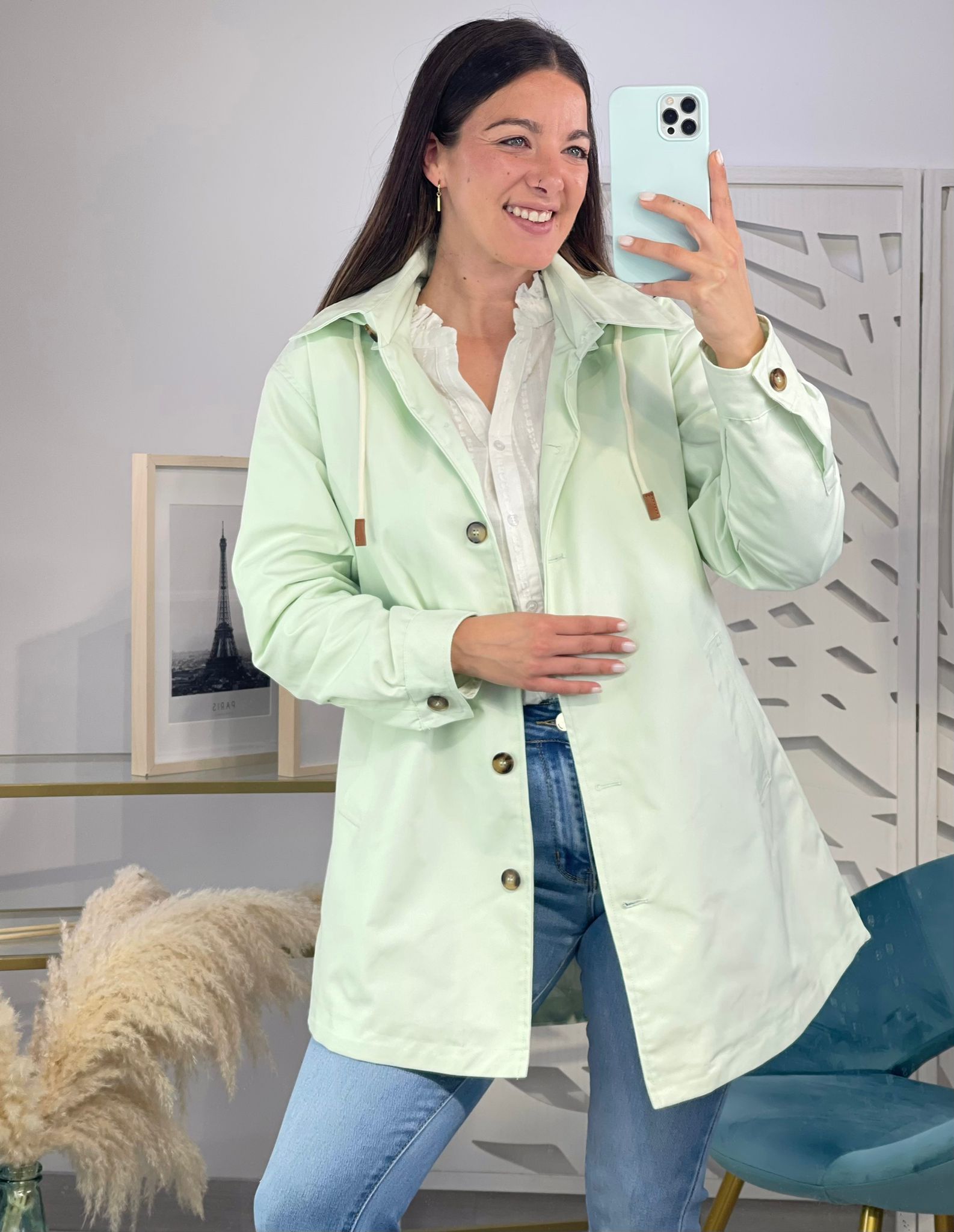 Chaqueta Primavera Verde - Imagen 2