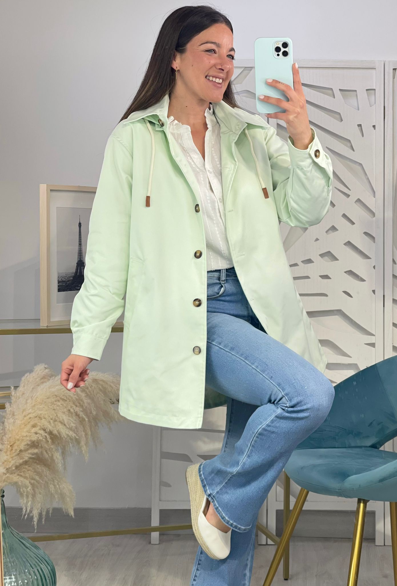 Chaqueta Primavera Verde - Imagen 5