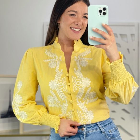 Camisa Julieta Amarilla