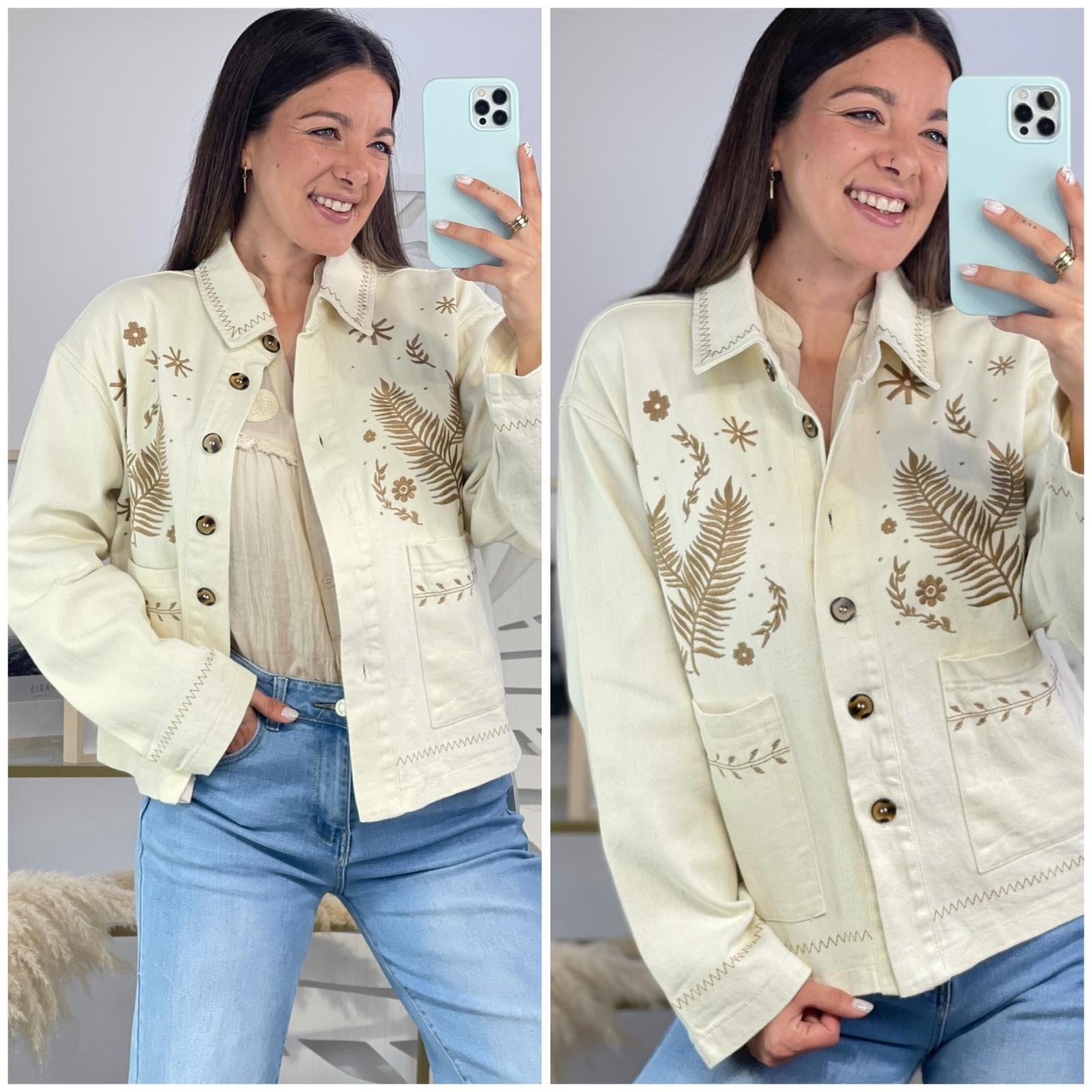 Sobrecamisa Hojas