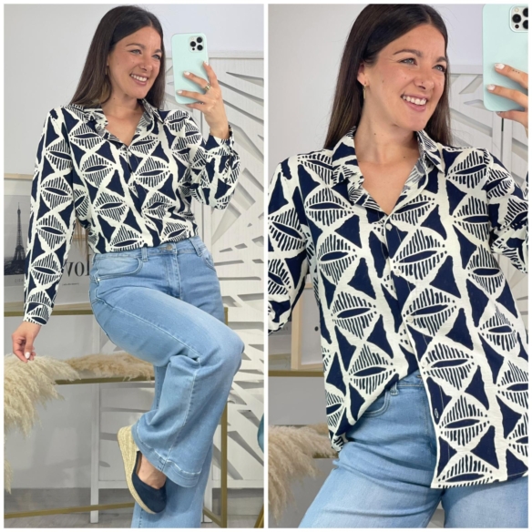 Camisa Triángulos