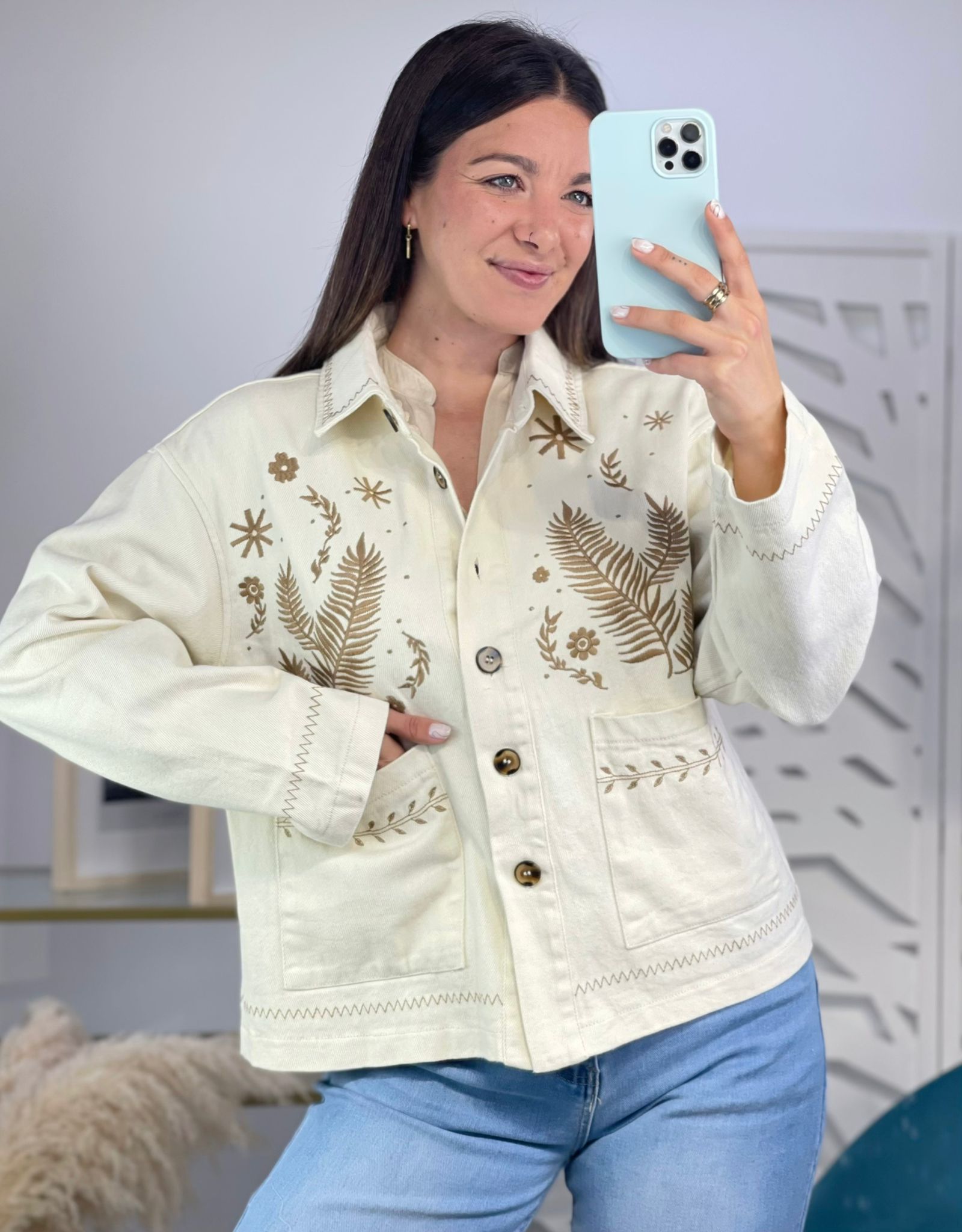 Sobrecamisa Hojas - Imagen 3