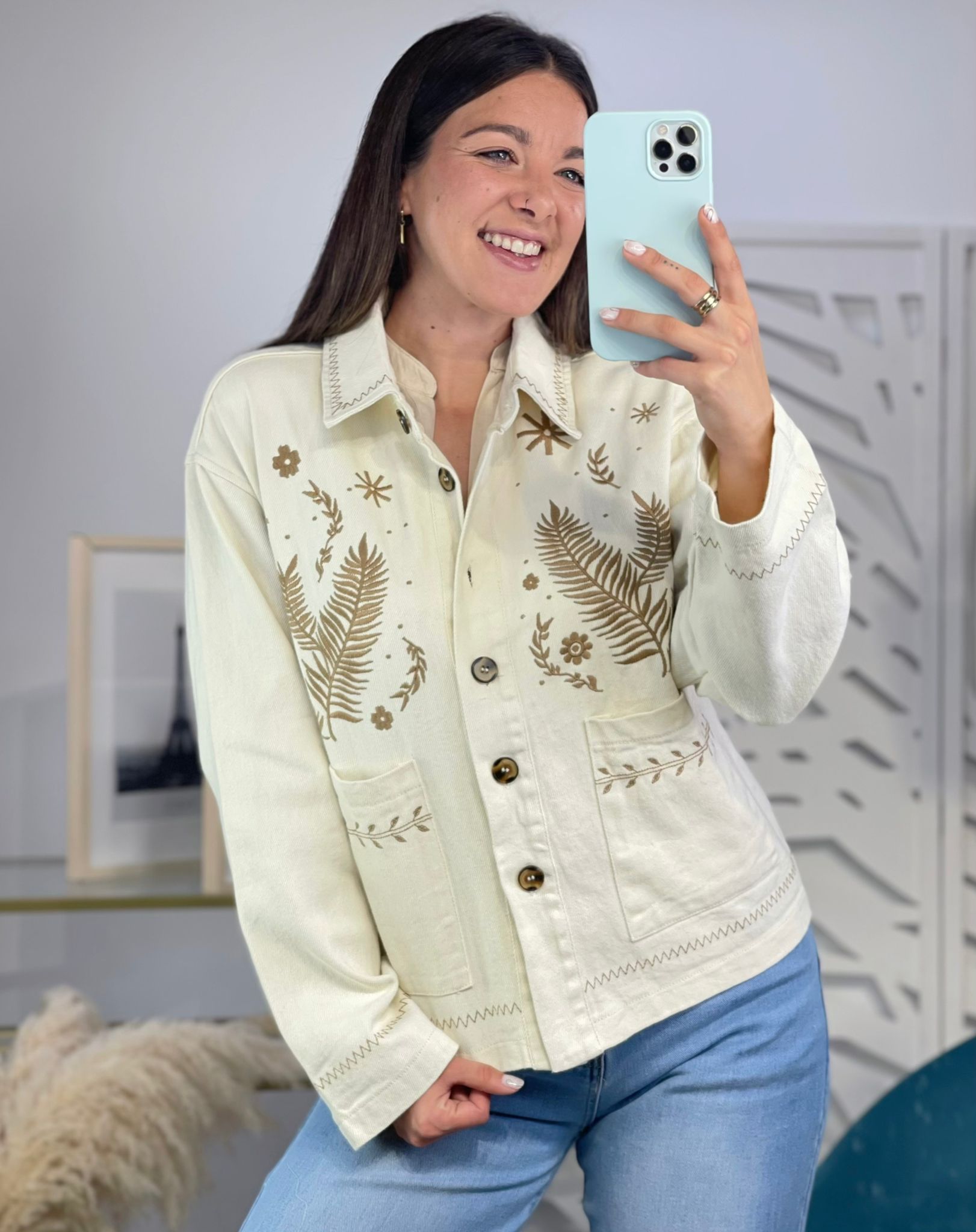 Sobrecamisa Hojas - Imagen 4