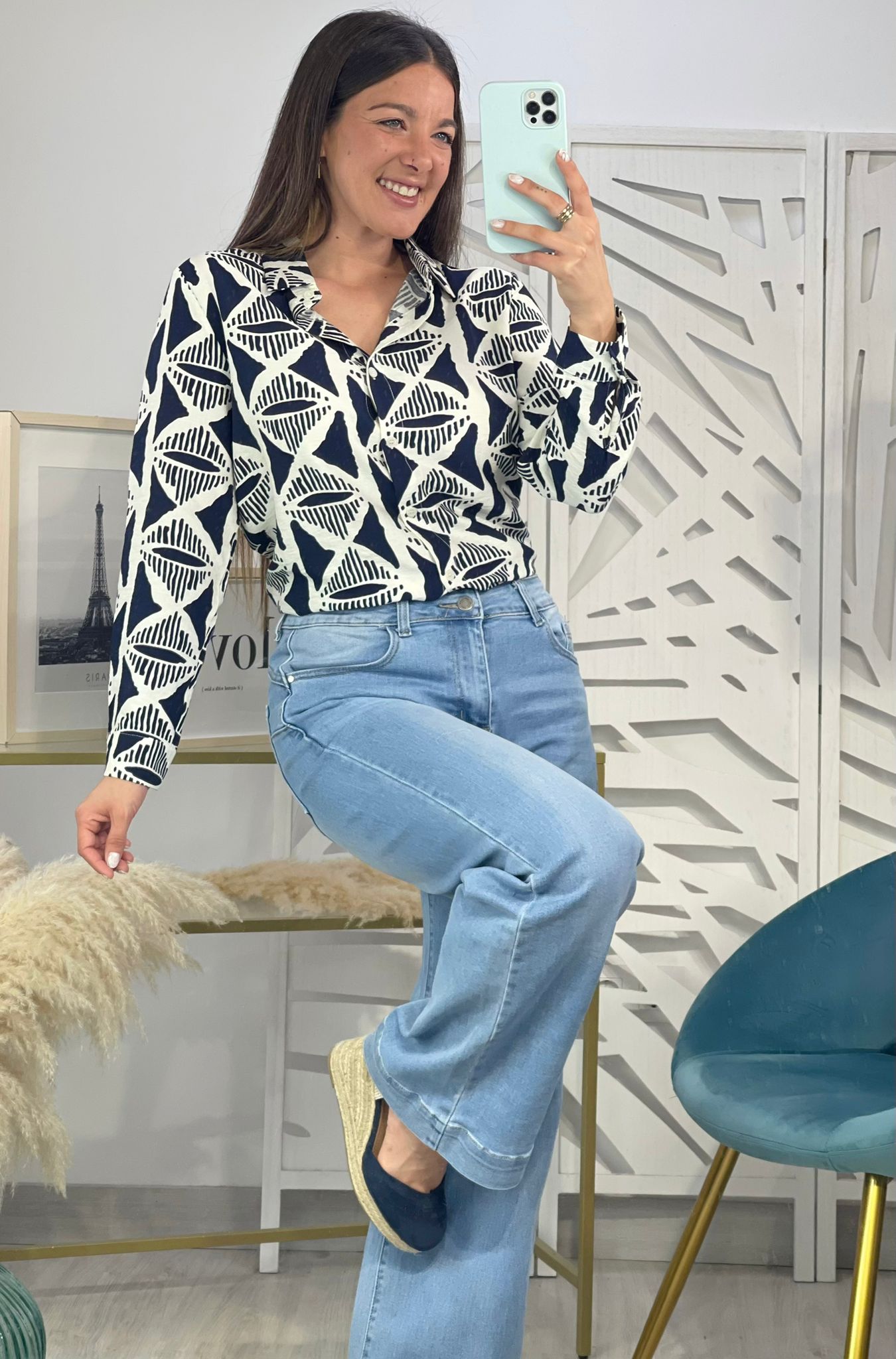 Camisa Triángulos - Imagen 2