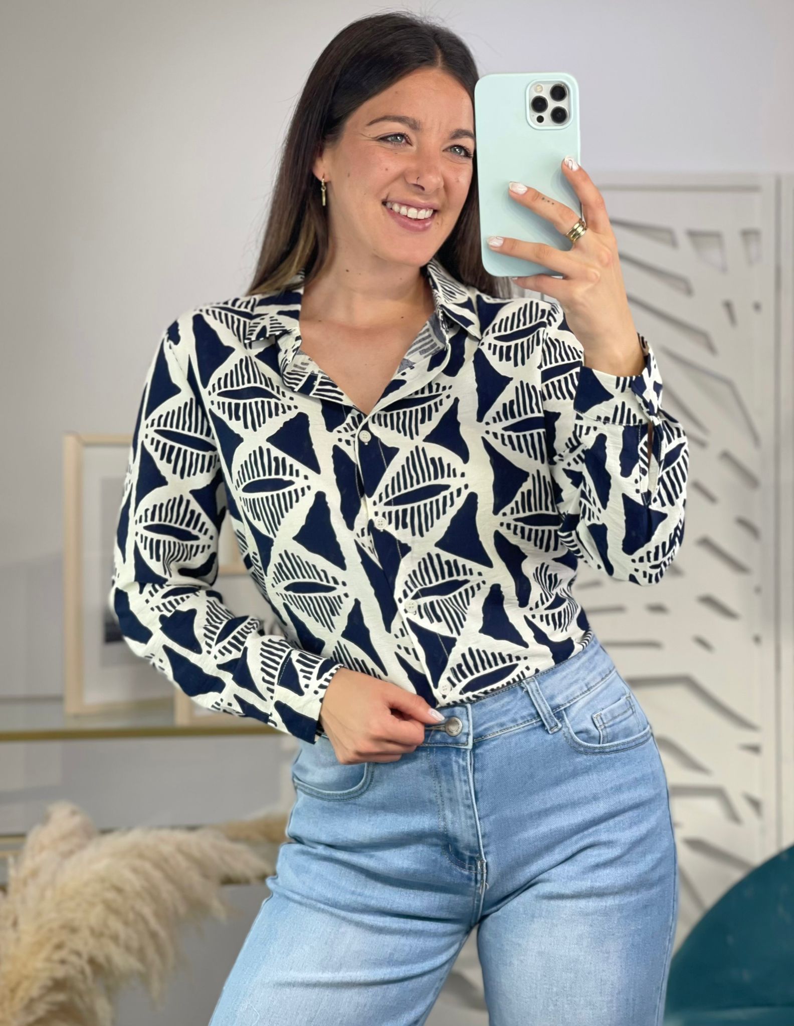 Camisa Triángulos - Imagen 3