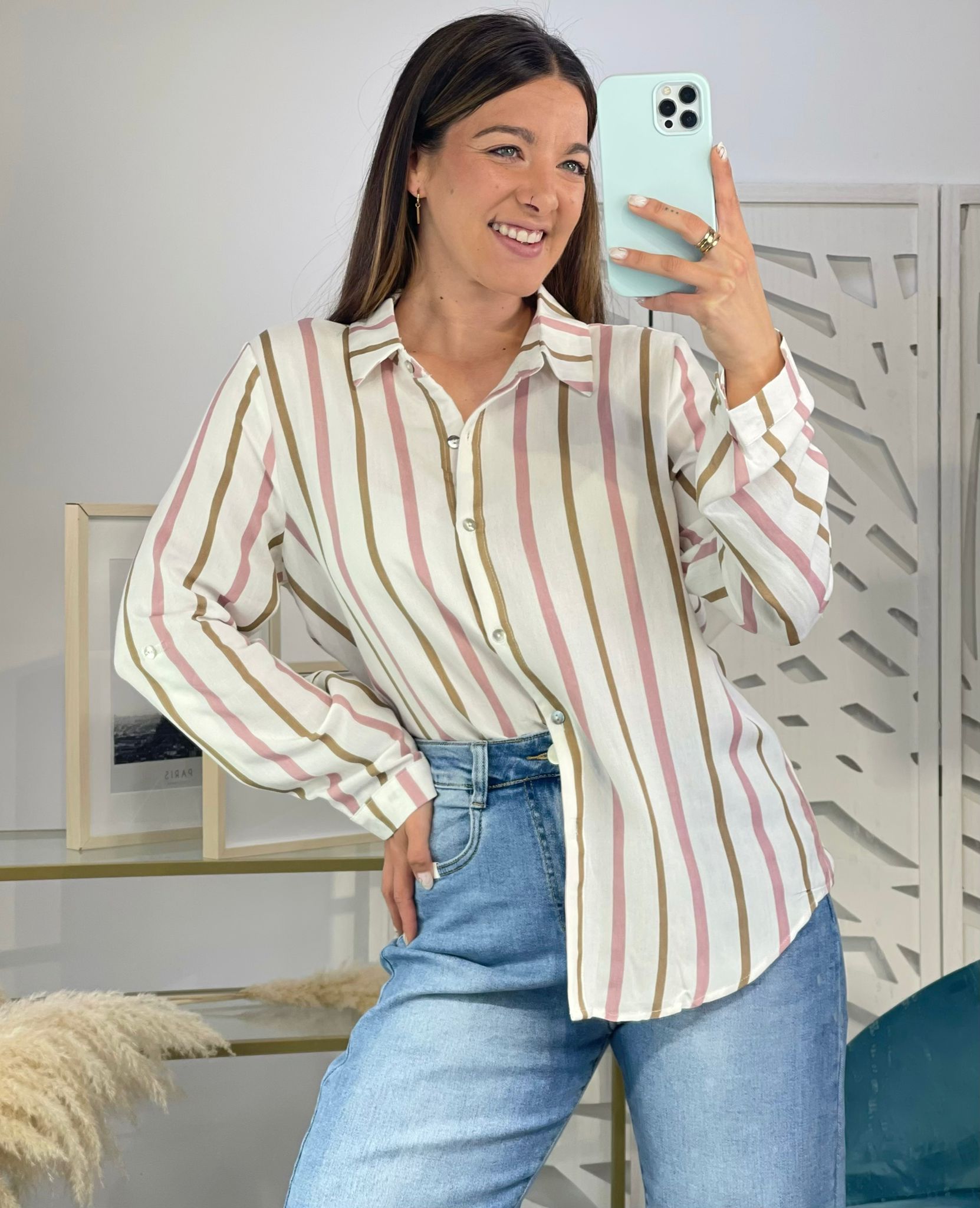 Camisa Rayas Jimena - Imagen 7