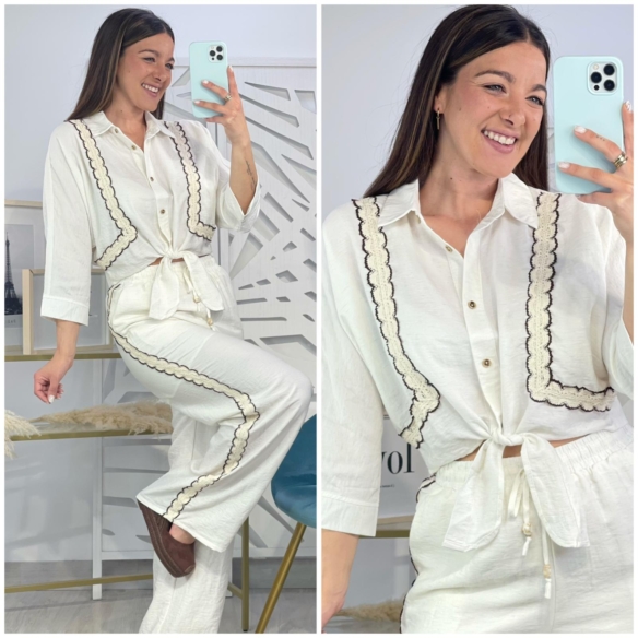 Conjunto Línea Crochet