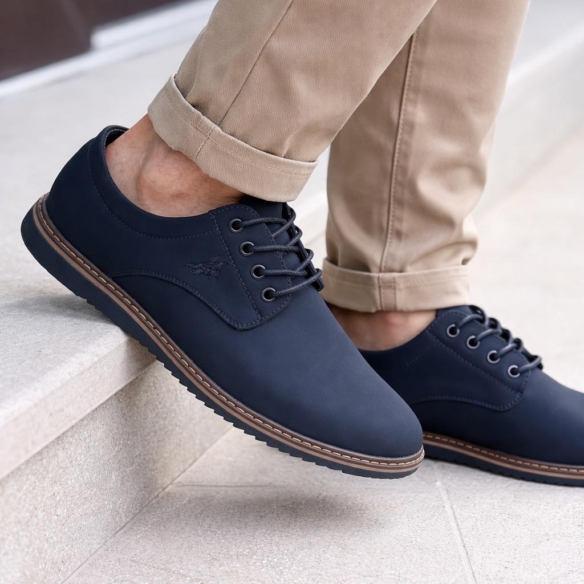 Zapato Vestir Hombre - Azul