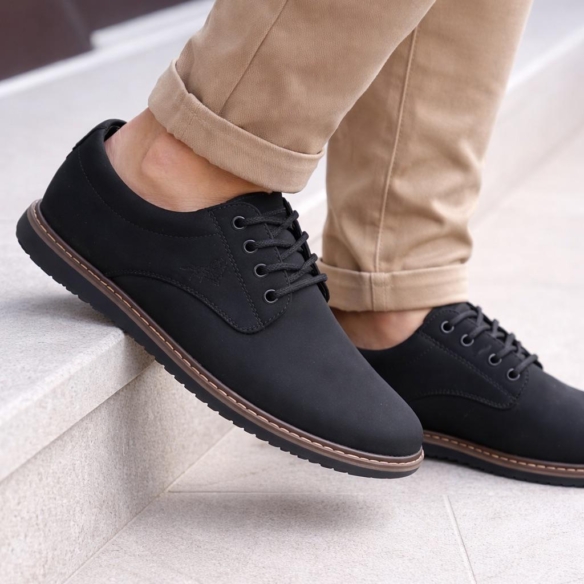 Zapato Vestir Hombre - Negro