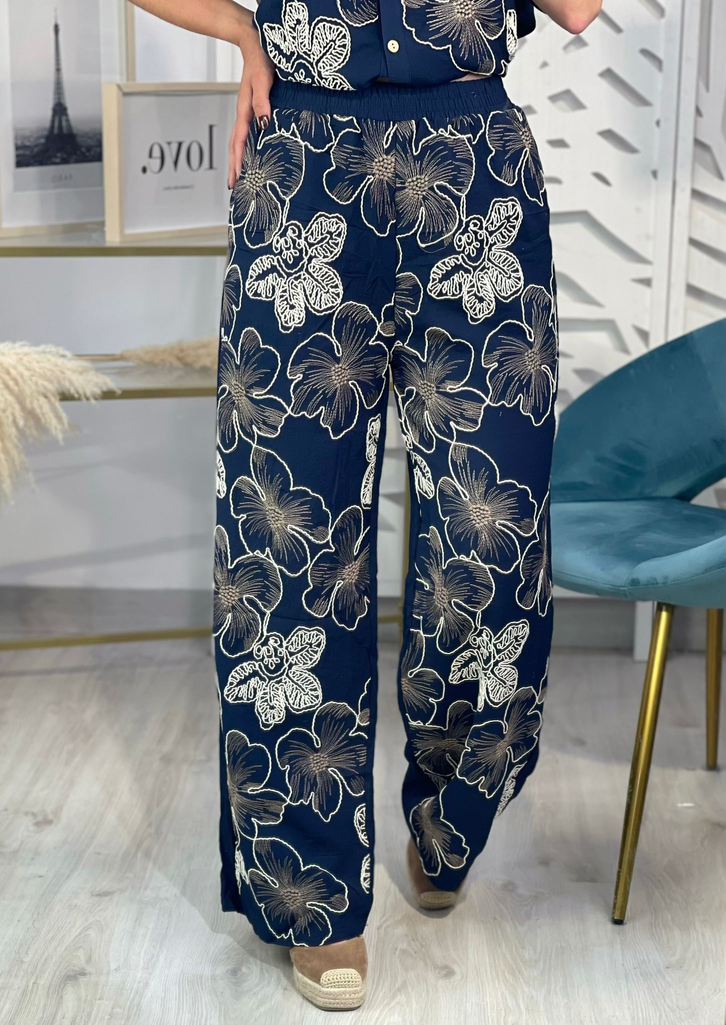 Conjunto Flores Bordadas - Imagen 5