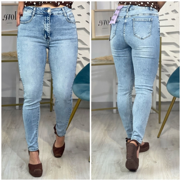 Vaquero Pitillo Desgastado (Tallas 38 hasta 48)